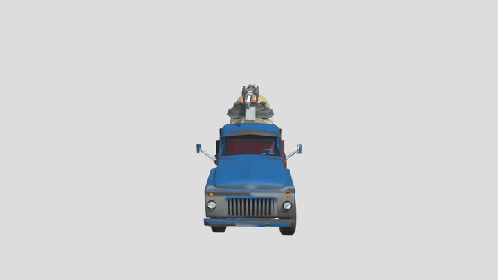 Говновоз 3D Model