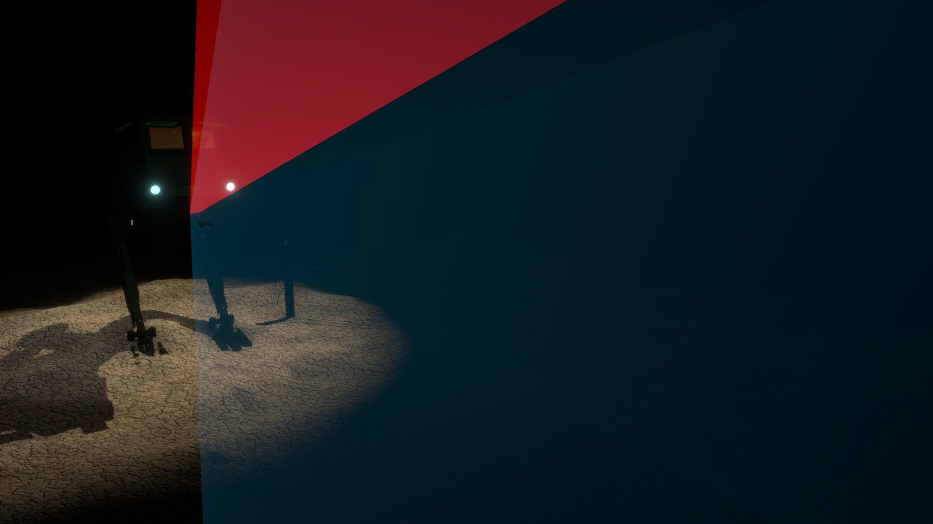 A walking Mech (currently - standing).
