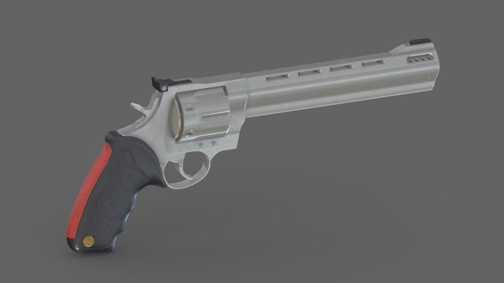 Taurus Raging Bull Low Poly Realistic PBR 3D Model