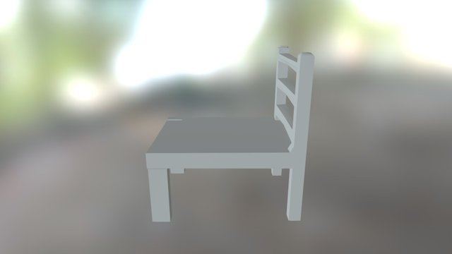 Generic Chair 3D Model