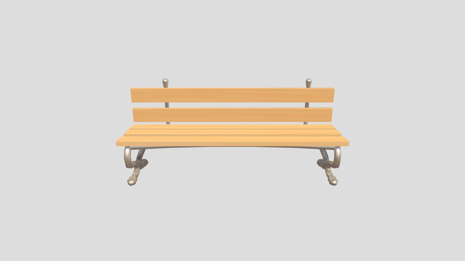 Bank || Bench Low Poly