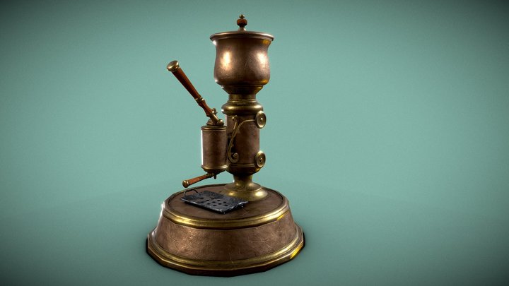 Vintage coffee machine 3D Model