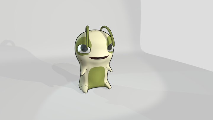 Slug Flopper 3D Model