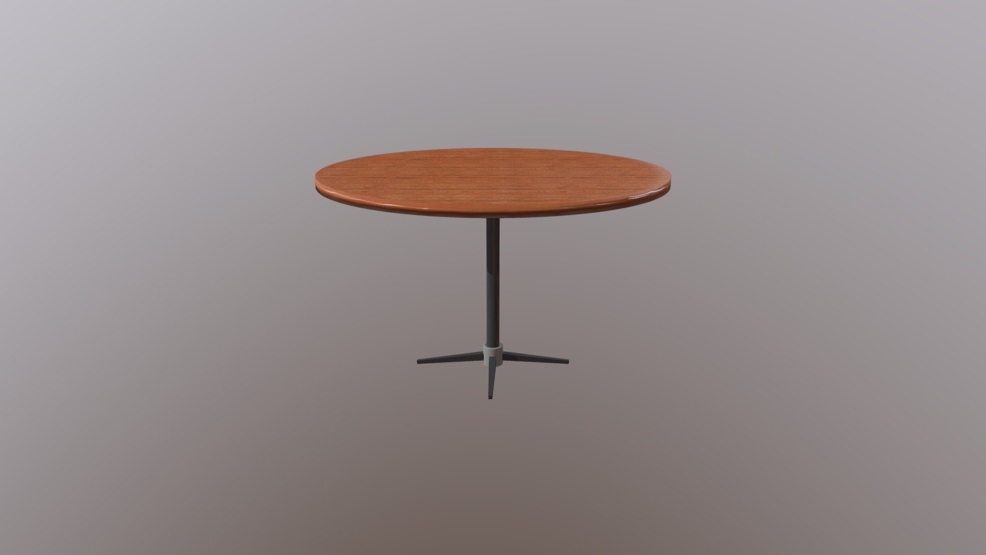 Rounded Dining Table - Download Free 3D model by avinashtare5 [e6dab66 ...