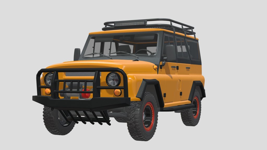 UAZ Hunter expedition