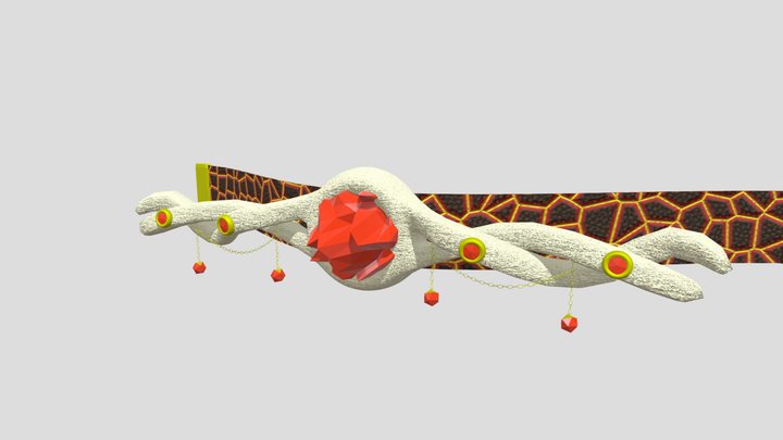 Fantasy circlet 3D Model