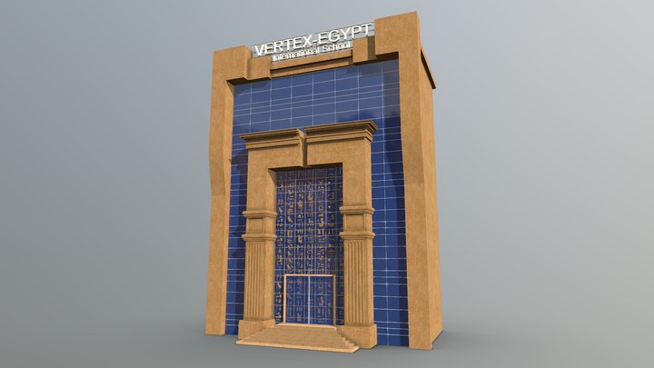 0210 - Building Entrance 3D Model