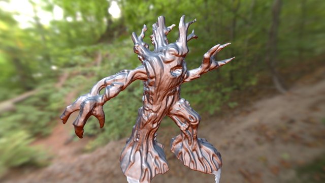 Tree Monster 3D Model