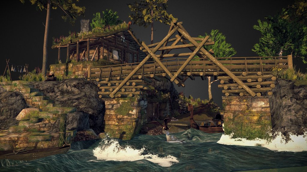 DAE Diorama - By the Ocean