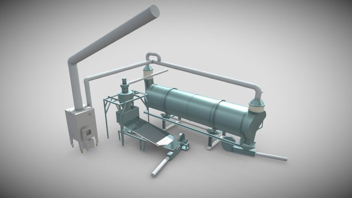 13_14_축목부_미각기_집진기 3D Model
