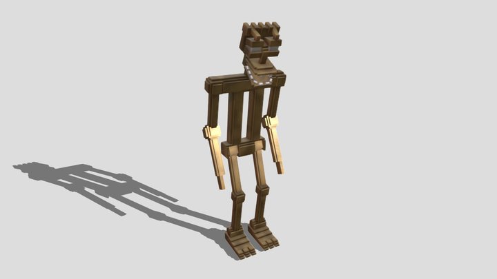 animatronic stand (The Brutez Party Monster) 3D Model