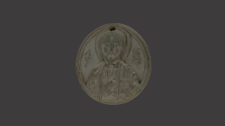 Медальйон Св. Луки 3D Model