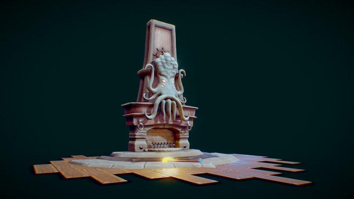 Kul Tiran Fireplace – Free 3D Model STL