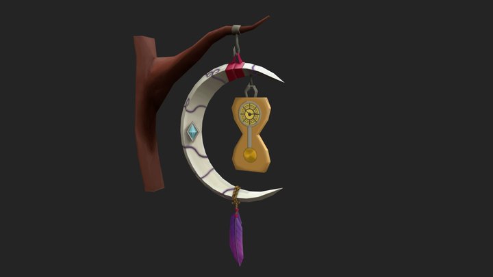 HearthSign - Night Elf Clockmaker 3D Model