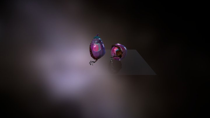 Alien Fruit: Chunny Baker 3D Model