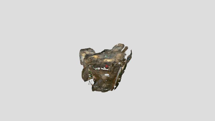 Mine waiting place 11,000 feet underground 3D Model