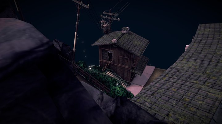 DAE Diorama - By the Ocean 3D Model