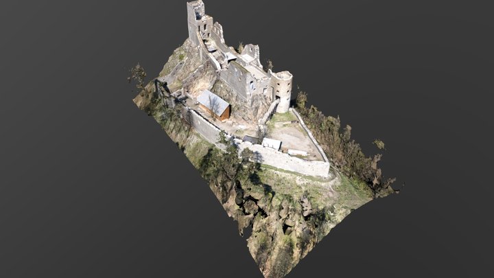 Castle of Revistye 3D Model