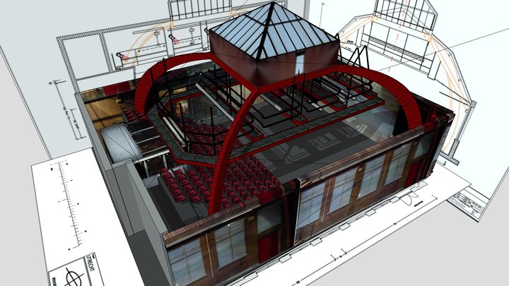 Theaterzaal2020 3D Model