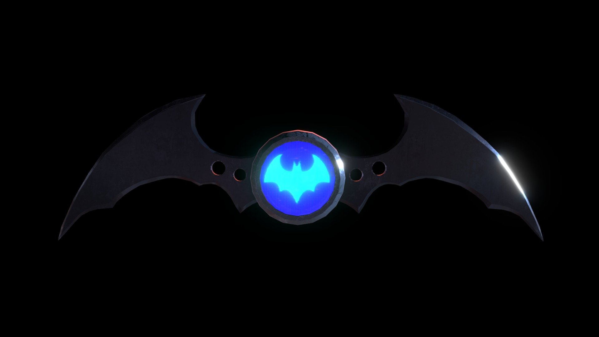 Batarang - 3D model by Ametzger [e6e0601] - Sketchfab