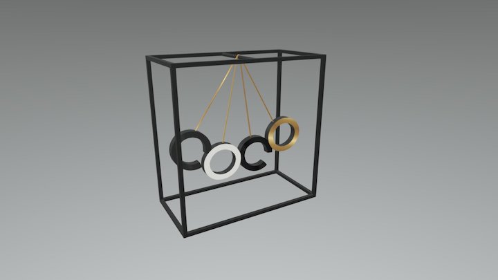 CHANEL - DECO ELEMENT 3D Model