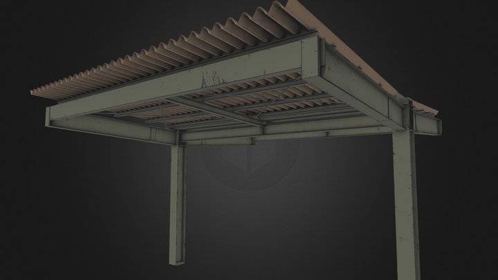 Metal Canopy 3D Model