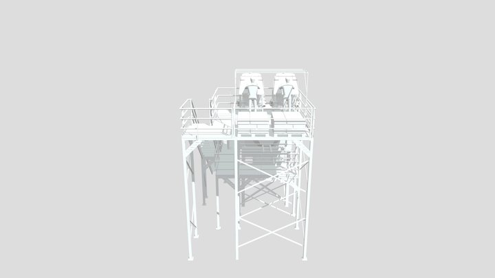 BCG Blending Platform Assembly 3D Model