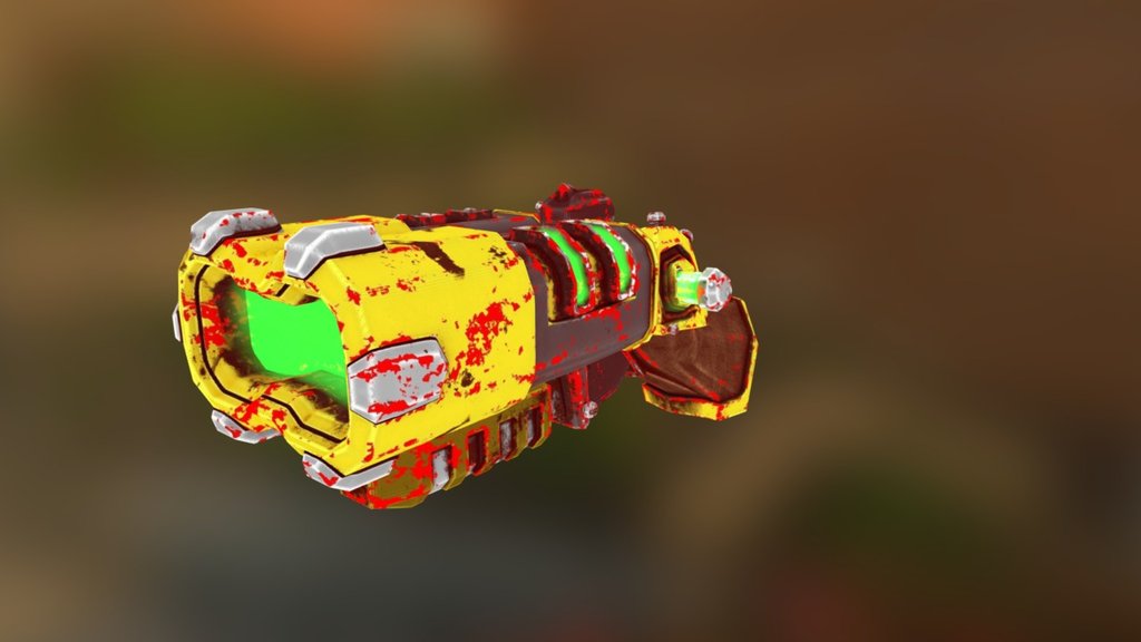Shotgun — Sketchfab embed 3D viewer