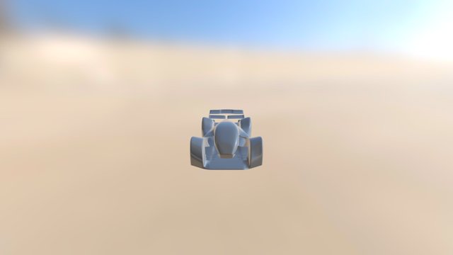 Le Mans Race Car concept 3D Model