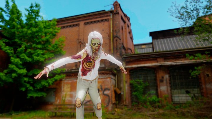 Zombie 3D Model