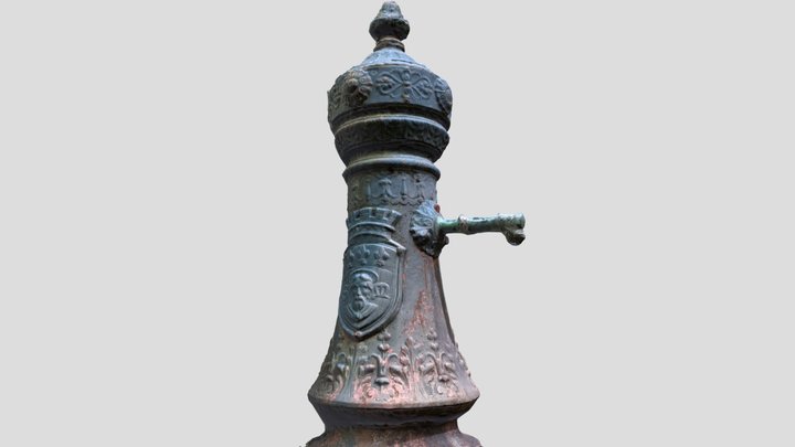 Water Fountain 3D Model