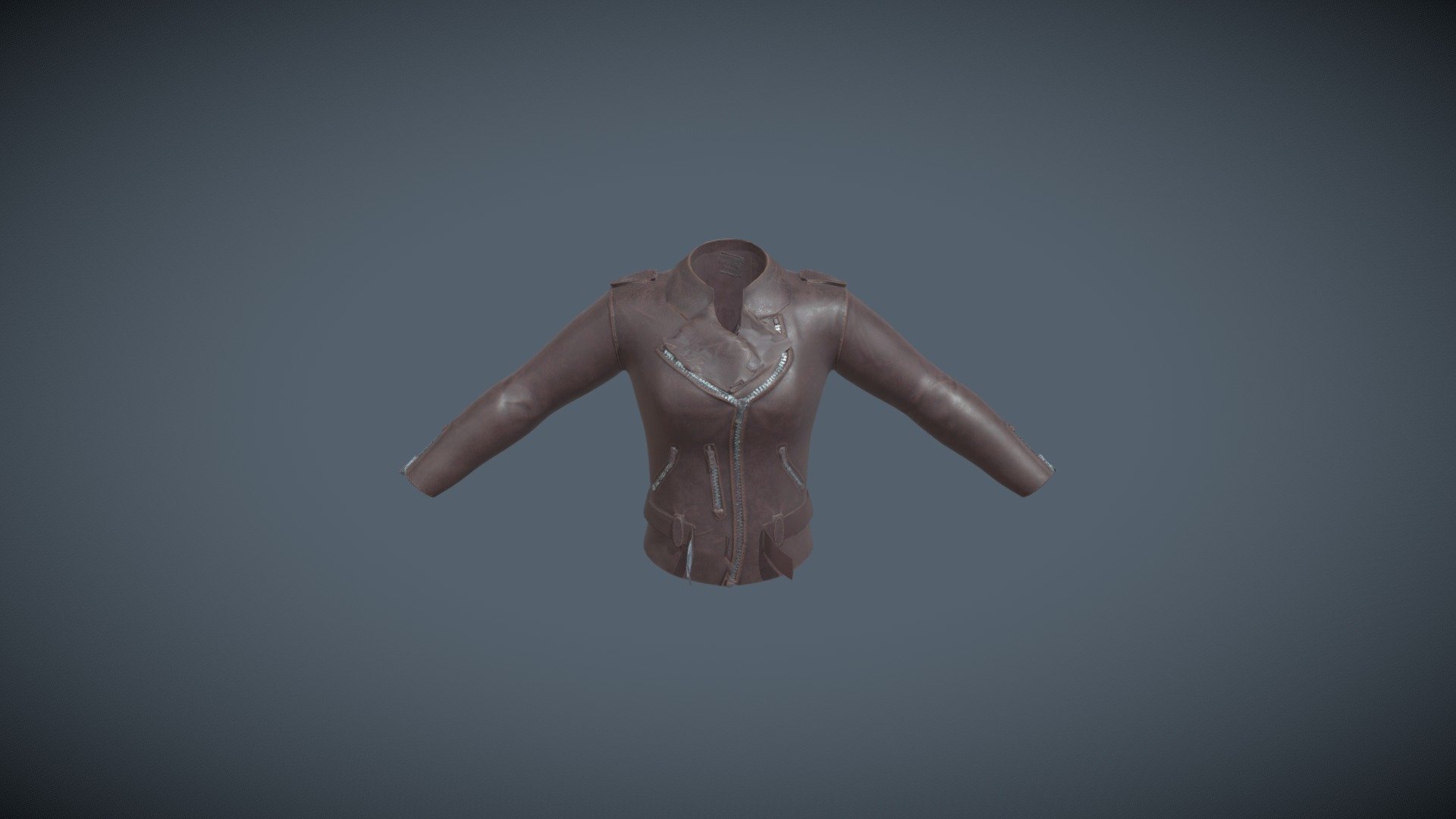Leather Jacket - Download Free 3D model by AlexandriaBrock [e6e6202 ...