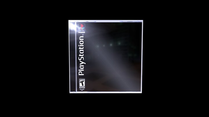 PS1 Case 3D Model
