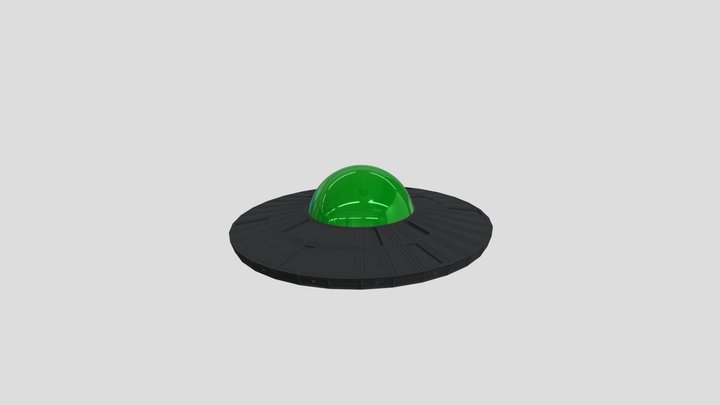 UFO 3d model 3D Model