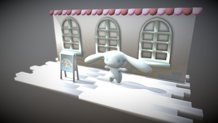 1051425022_劉宇汮_Cafe 3D Model