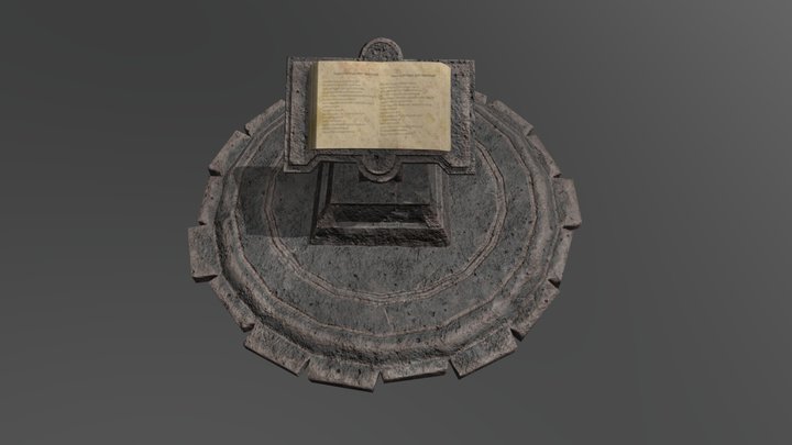 ALTAR BOOK 3D Model