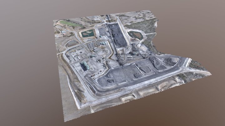 Coal Mine 3D Model