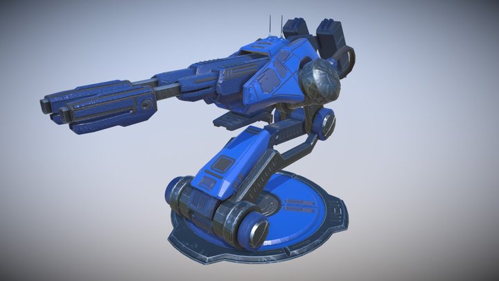 Turret 3D Model