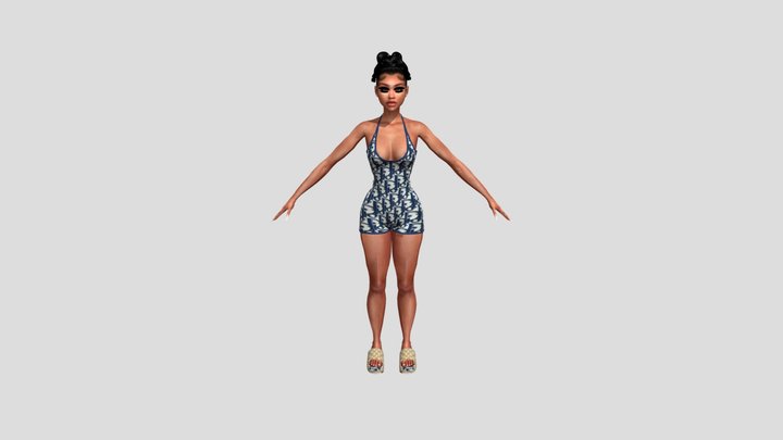 No Specular April 3D Model