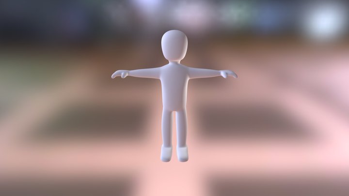 Human Puppet 3D Model