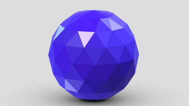 Sphere Gemstone 3D Model