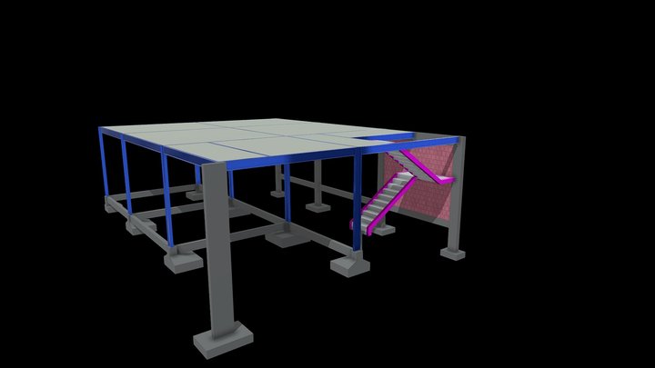 2443_MEZANINO_3D 3D Model