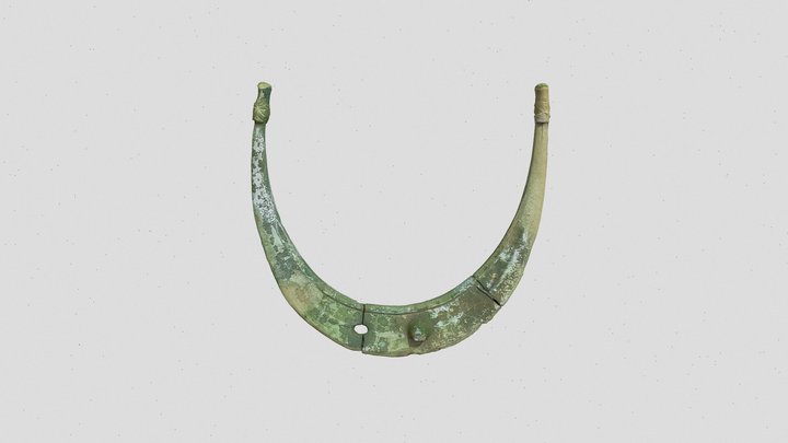 Pommel of the handle - Meotian archae culture