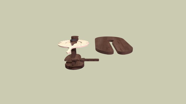 Billiard Protractor Pool 3D Model