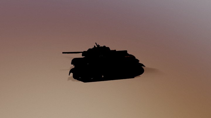 T-34_Plastic_Model_Raw_Scan 3D Model