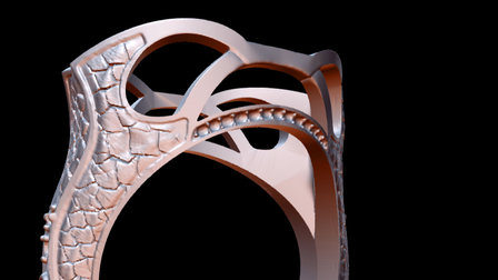Medieval Ring 3D Model