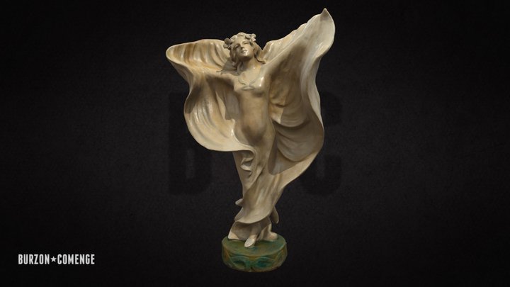 Loïe Fuller, Museu Joan Abelló 3D Model