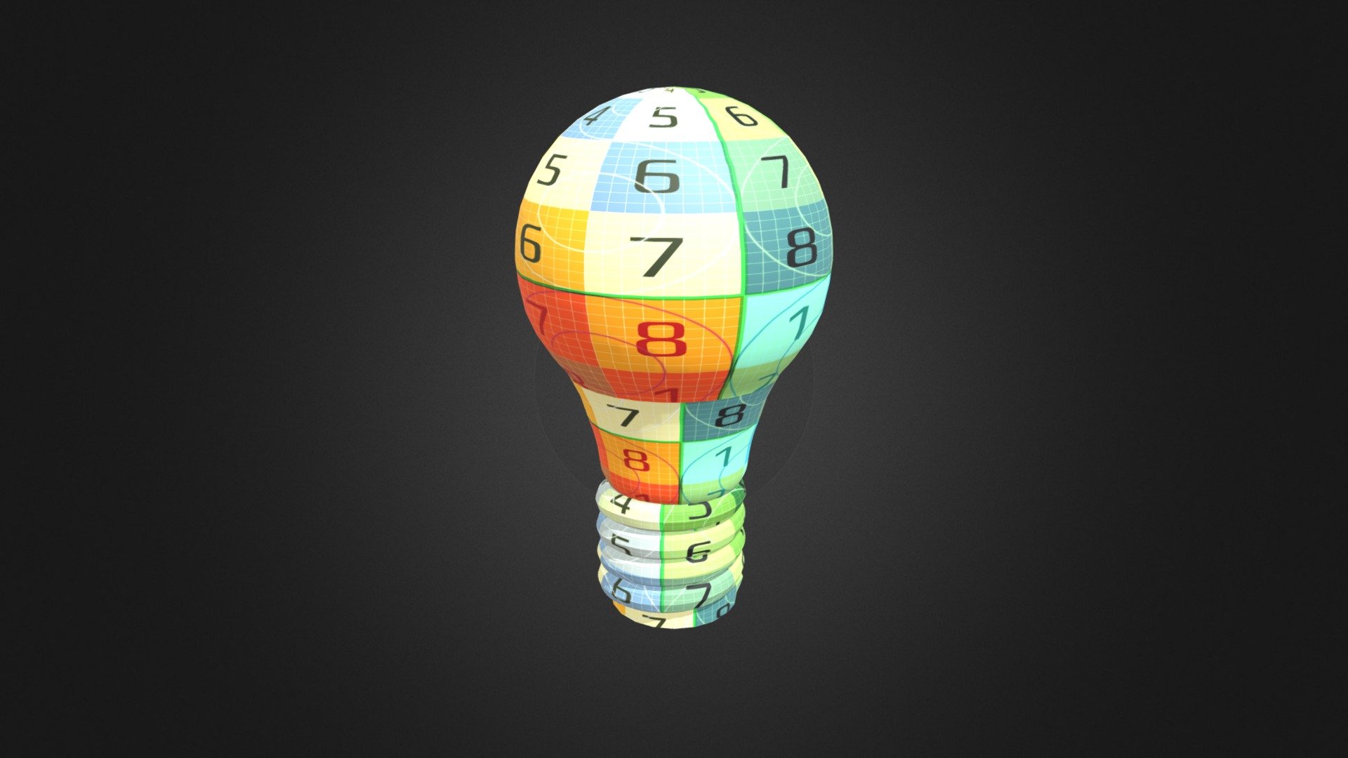 Object2UV - Lightbulb