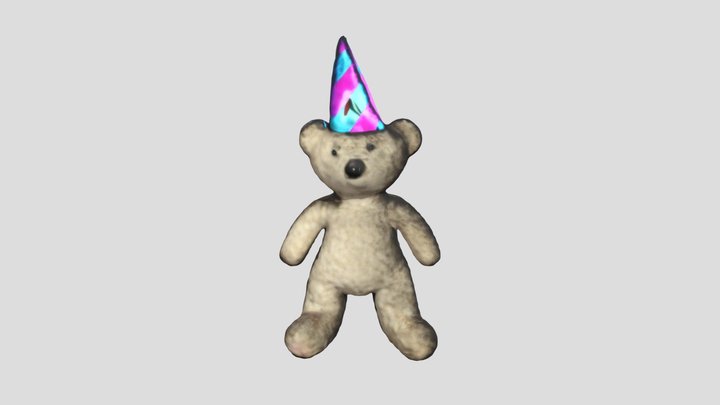 Birthday Bear 3D Model