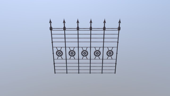 Fence 3D Model